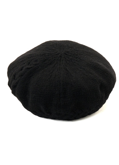 LAMB WOOL KNIT BERET