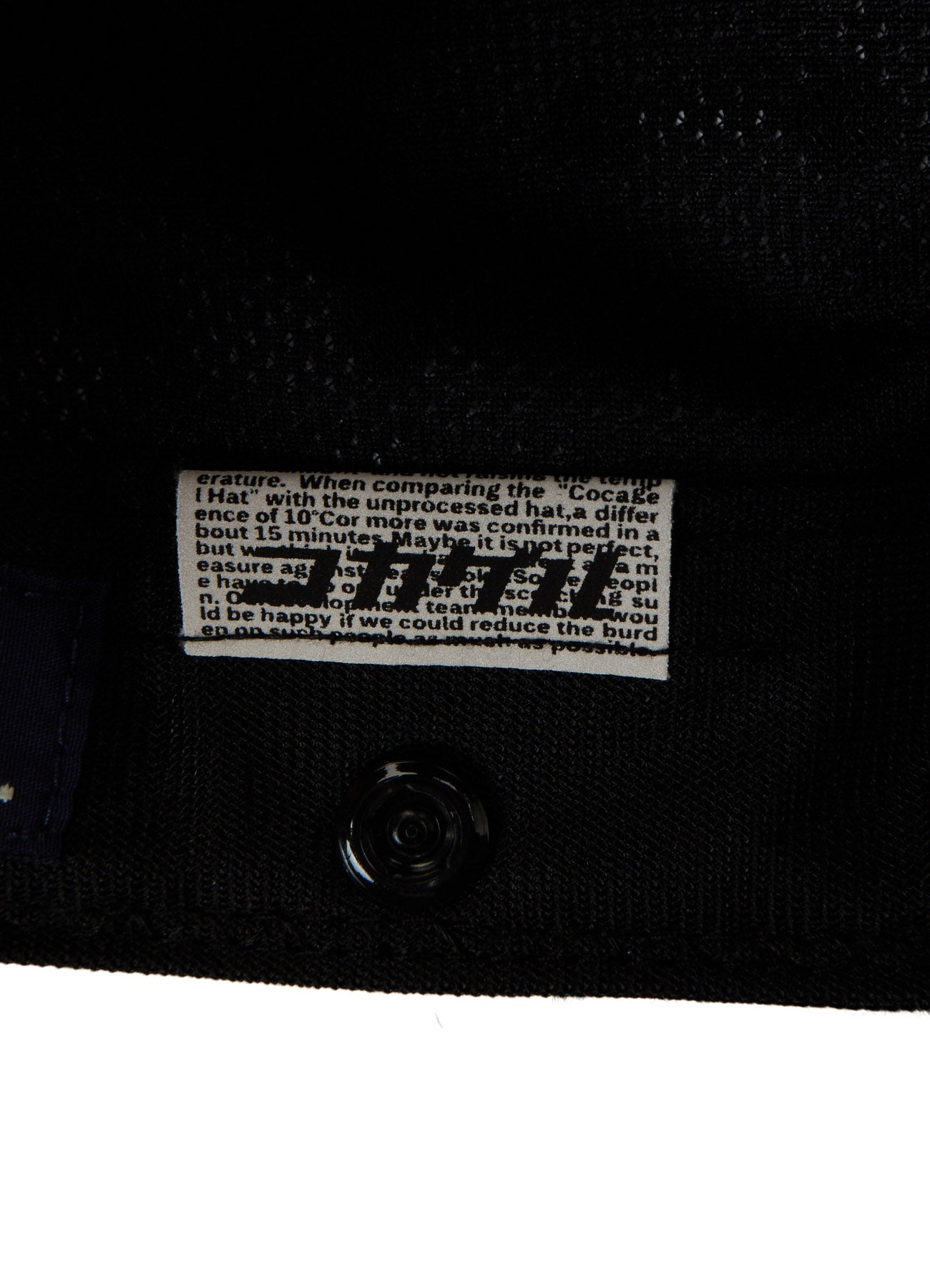 PLAID JACQUARD HEAT-SHIELDING CAPE CAP