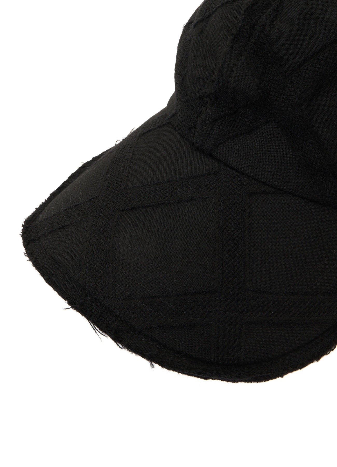 PLAID JACQUARD HEAT-SHIELDING CAPE CAP