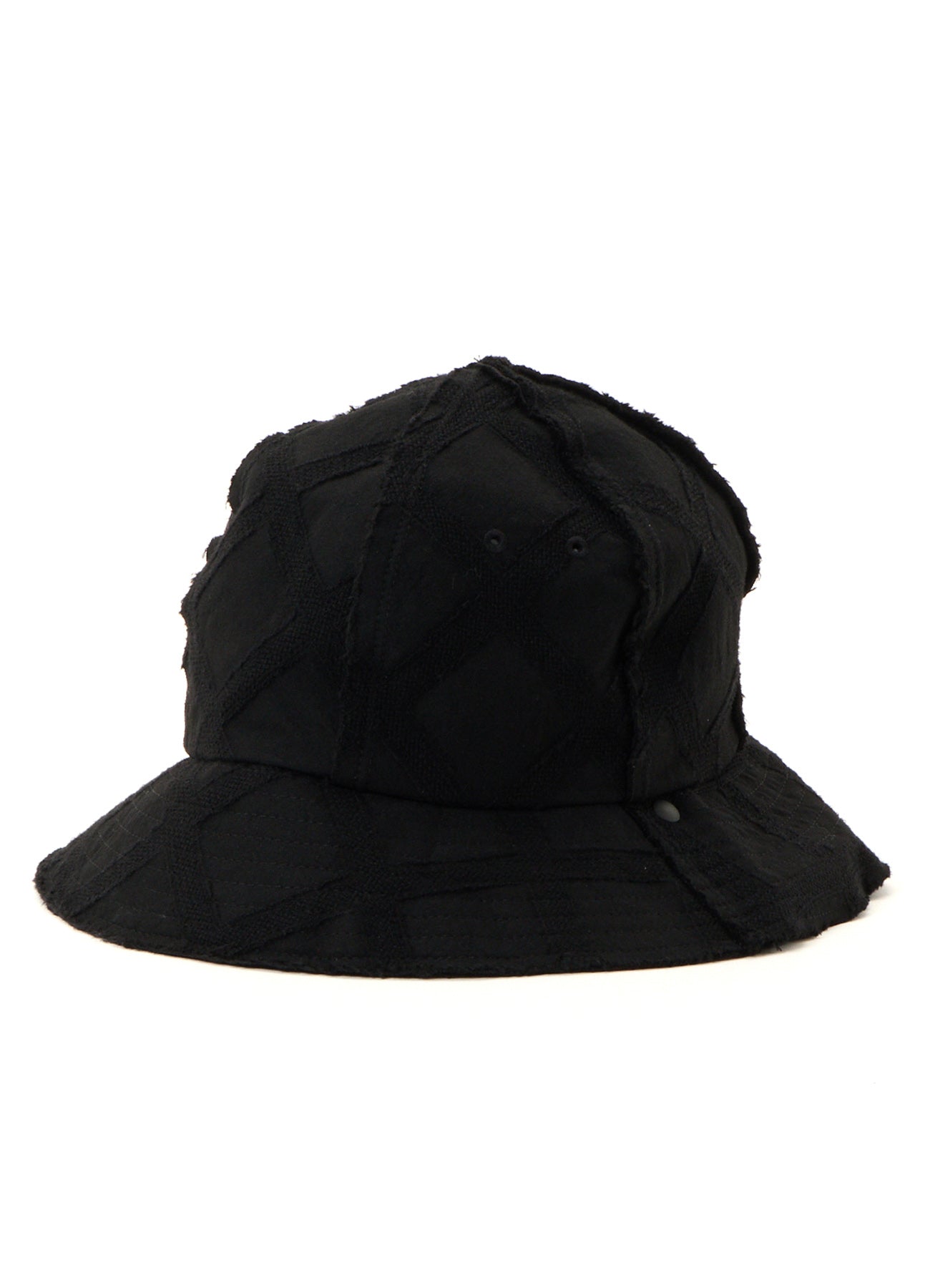 PLAID JACQUARD HEAT-SHIELDING CAPE HAT