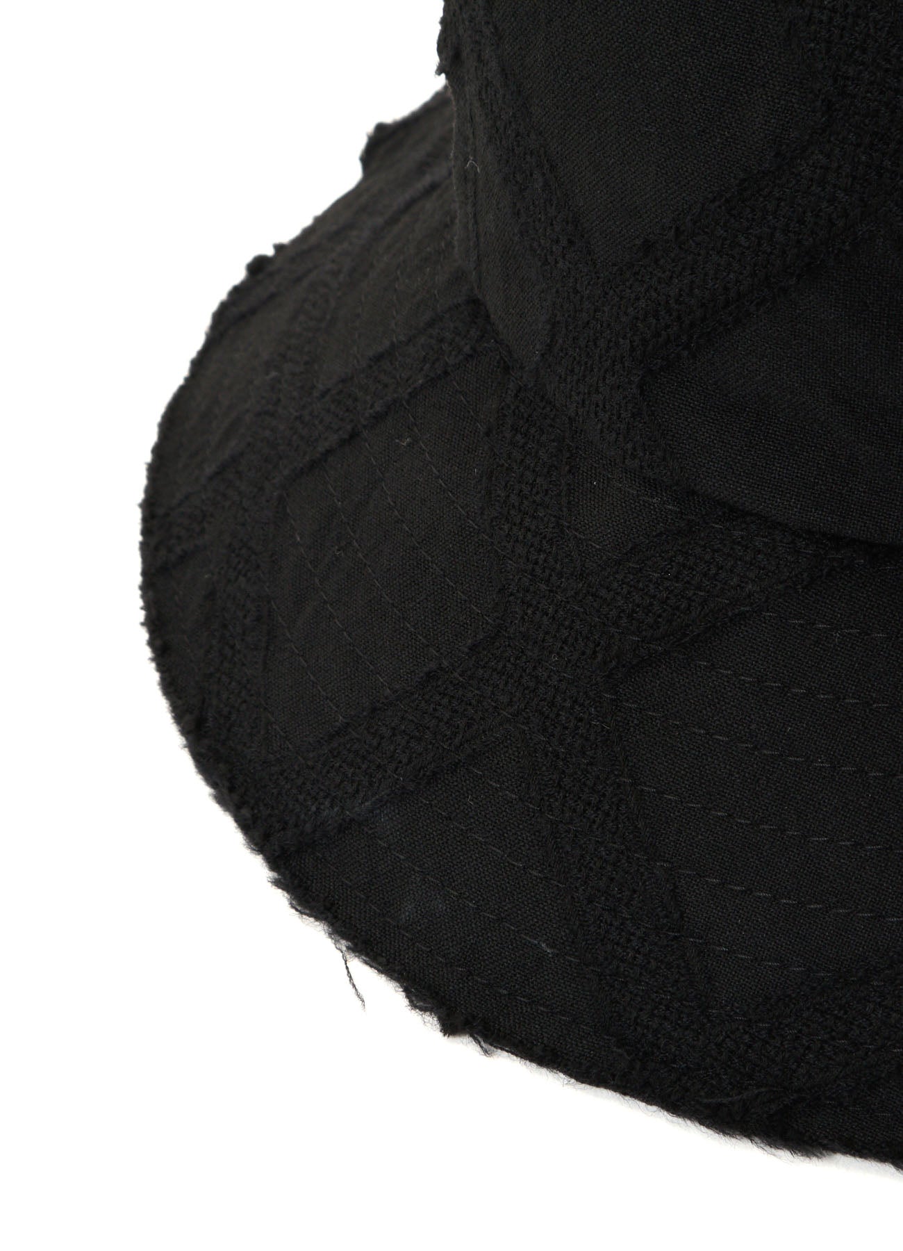 PLAID JACQUARD HEAT-SHIELDING CAPE HAT