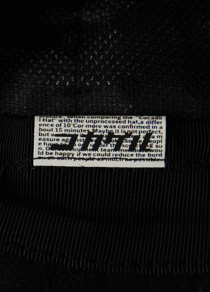 PLAID JACQUARD HEAT-SHIELDING CAPE HAT