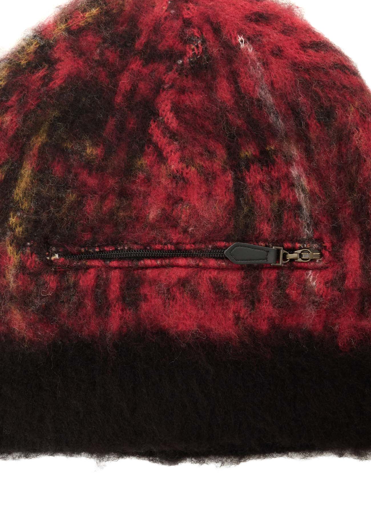 KNIT PLAID ZIP WATCH CAP – THE SHOP YOHJI YAMAMOTO