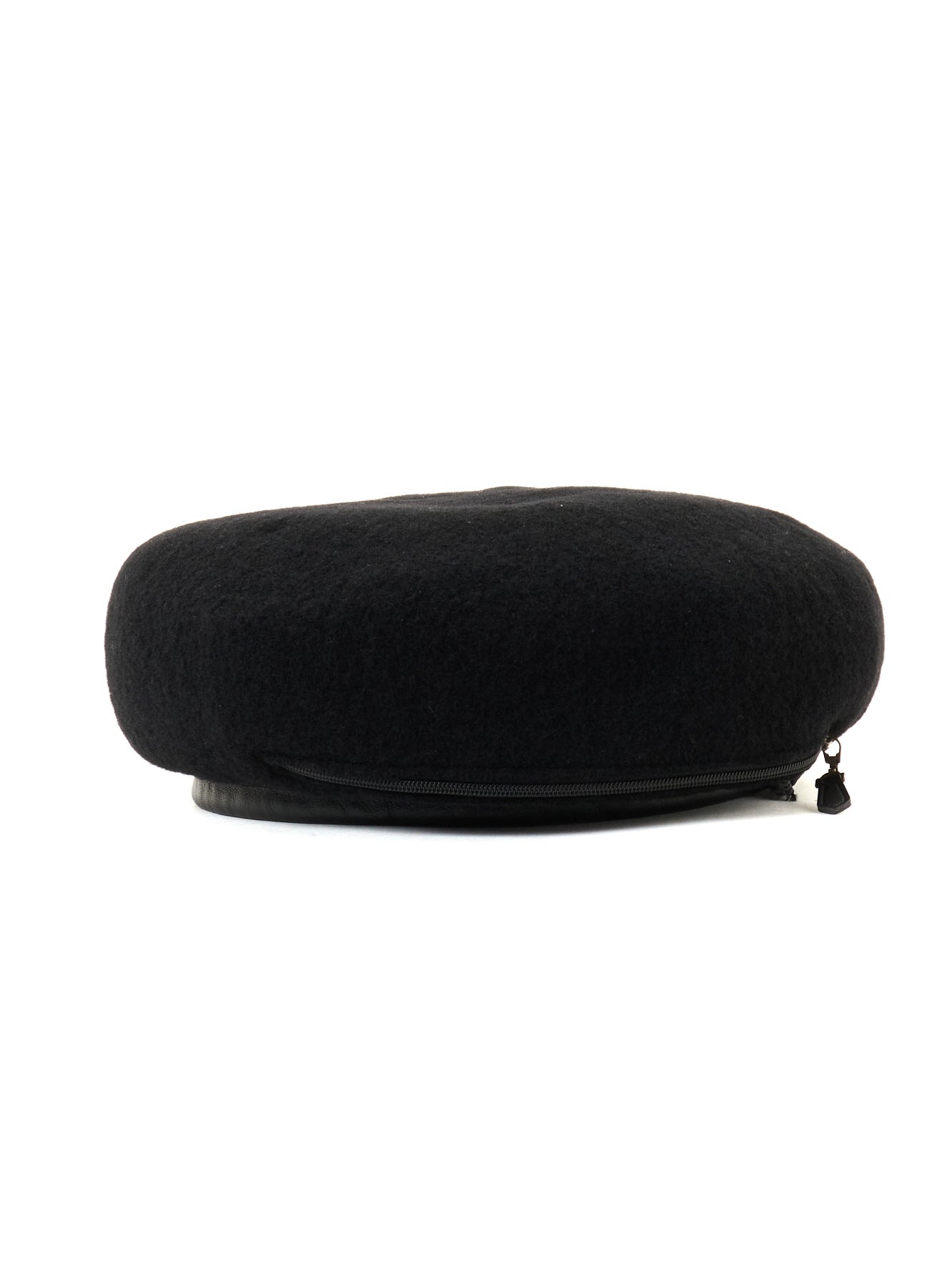 BERET WOOL ZIP BERET