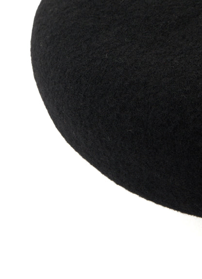 BERET WOOL ZIP BERET