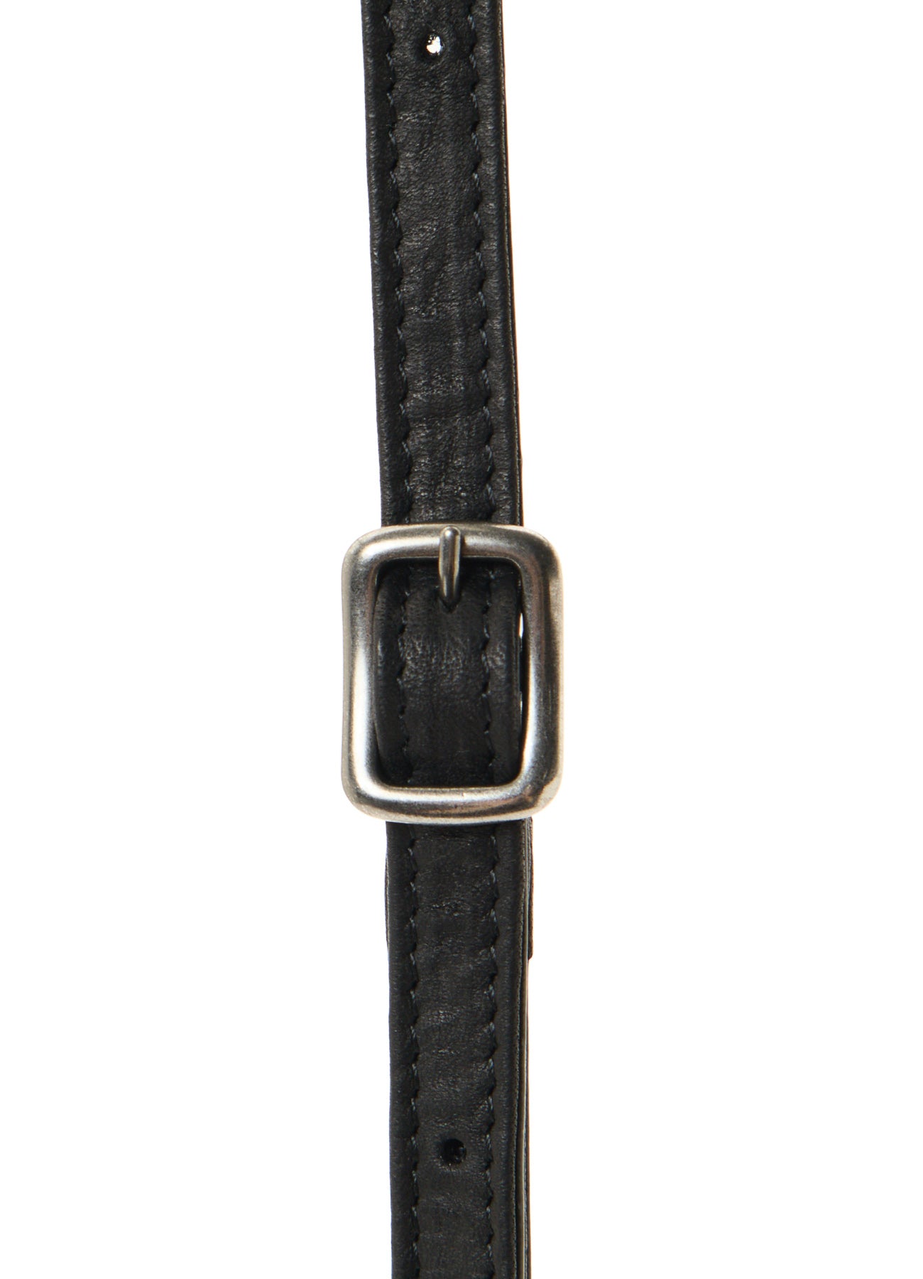 SOFT LEATHER METAL CLASP POCKET SHOULDER