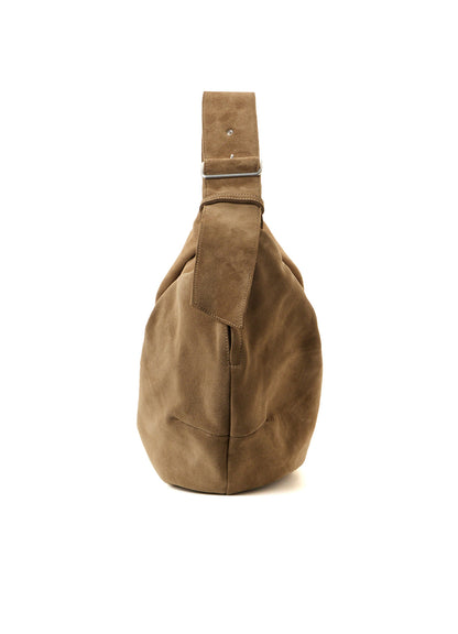 HEAVY VELOUR GYOZA-STYLE BAG