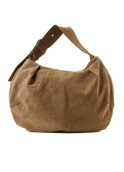 HEAVY VELOUR GYOZA-STYLE BAG