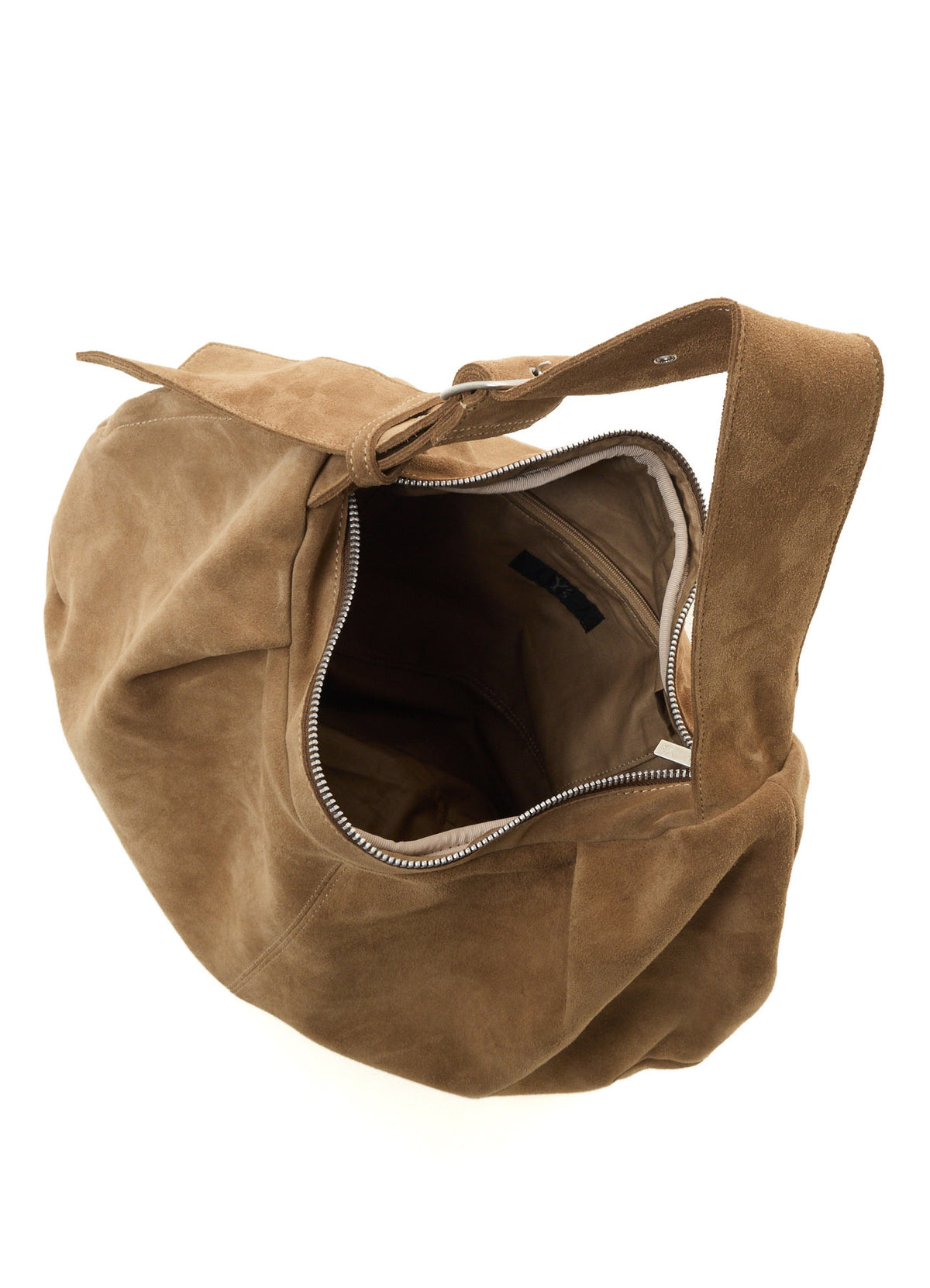 HEAVY VELOUR GYOZA-STYLE BAG