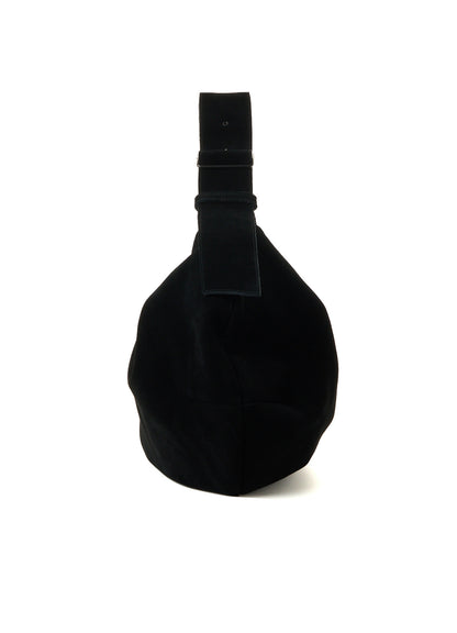 HEAVY VELOUR GYOZA-STYLE BAG
