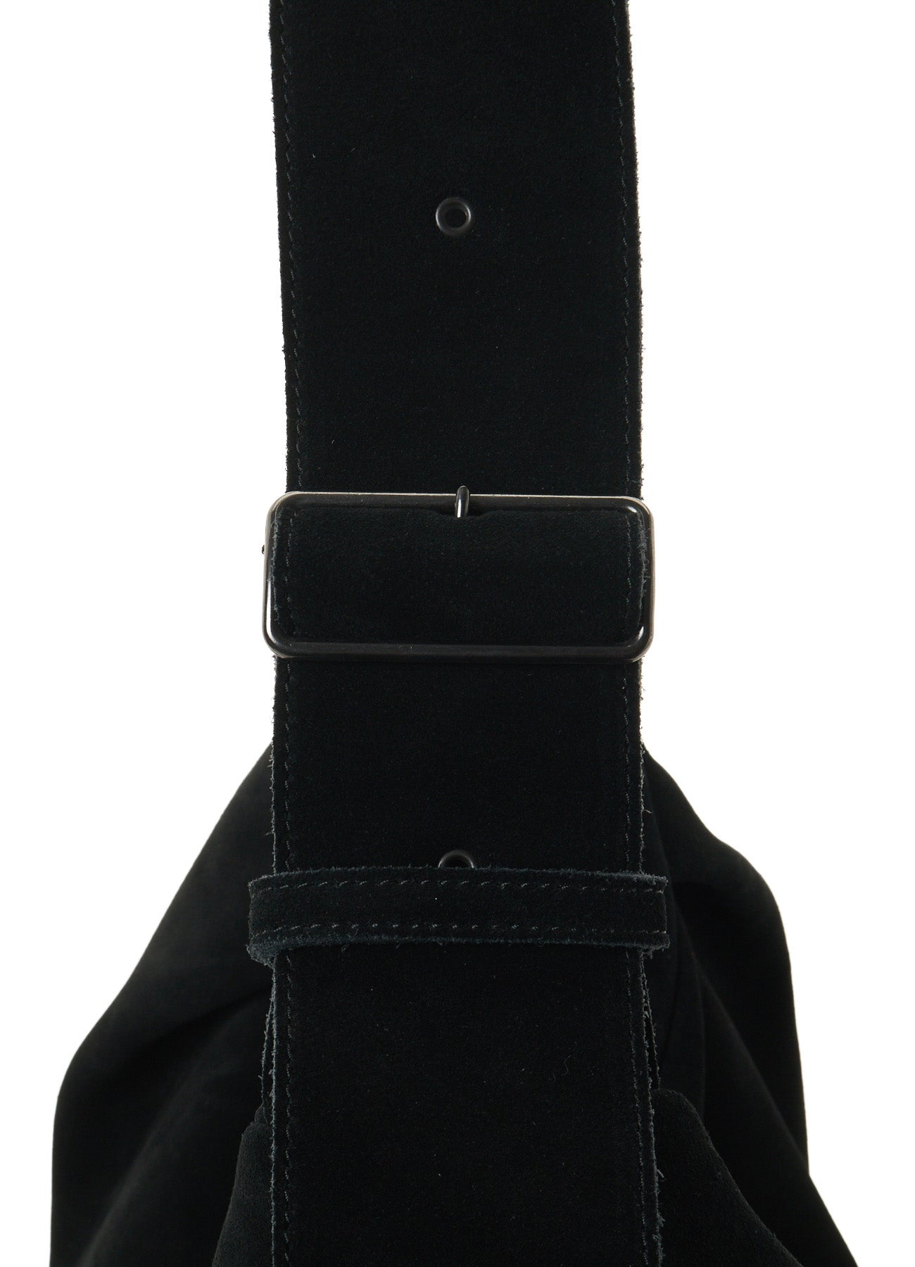 HEAVY VELOUR GYOZA-STYLE BAG
