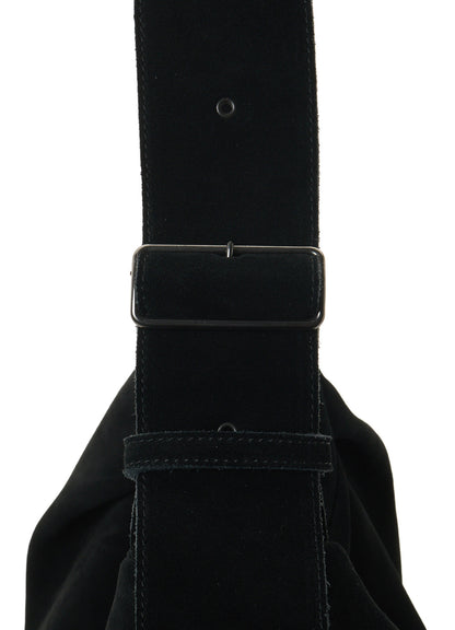 HEAVY VELOUR GYOZA-STYLE BAG