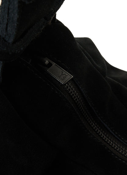 HEAVY VELOUR GYOZA-STYLE BAG