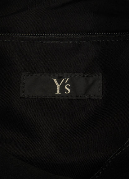 HEAVY VELOUR GYOZA-STYLE BAG