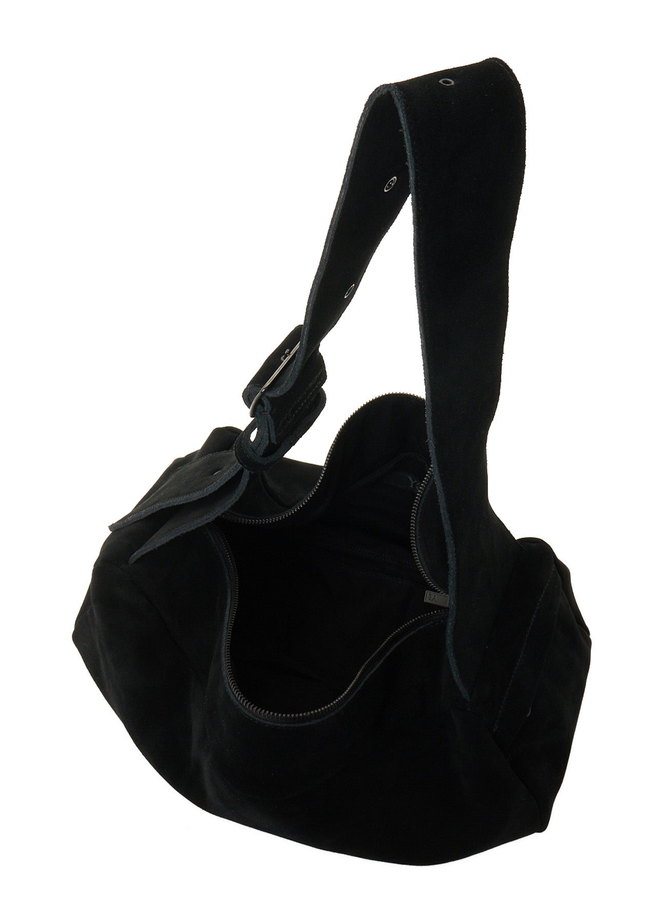 HEAVY VELOUR BOX SHOULDER BAG