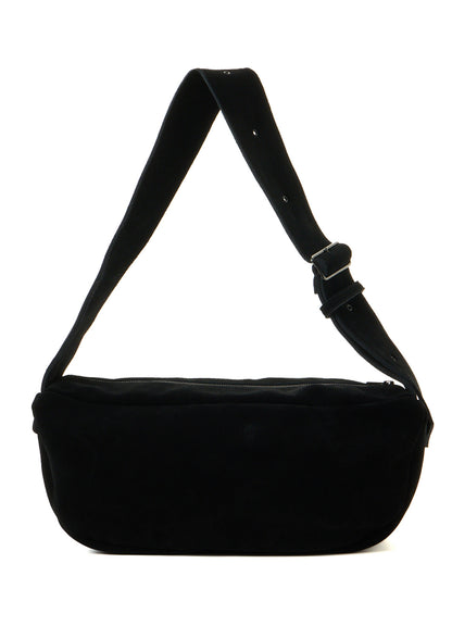 HEAVY VELOUR BOX SHOULDER BAG