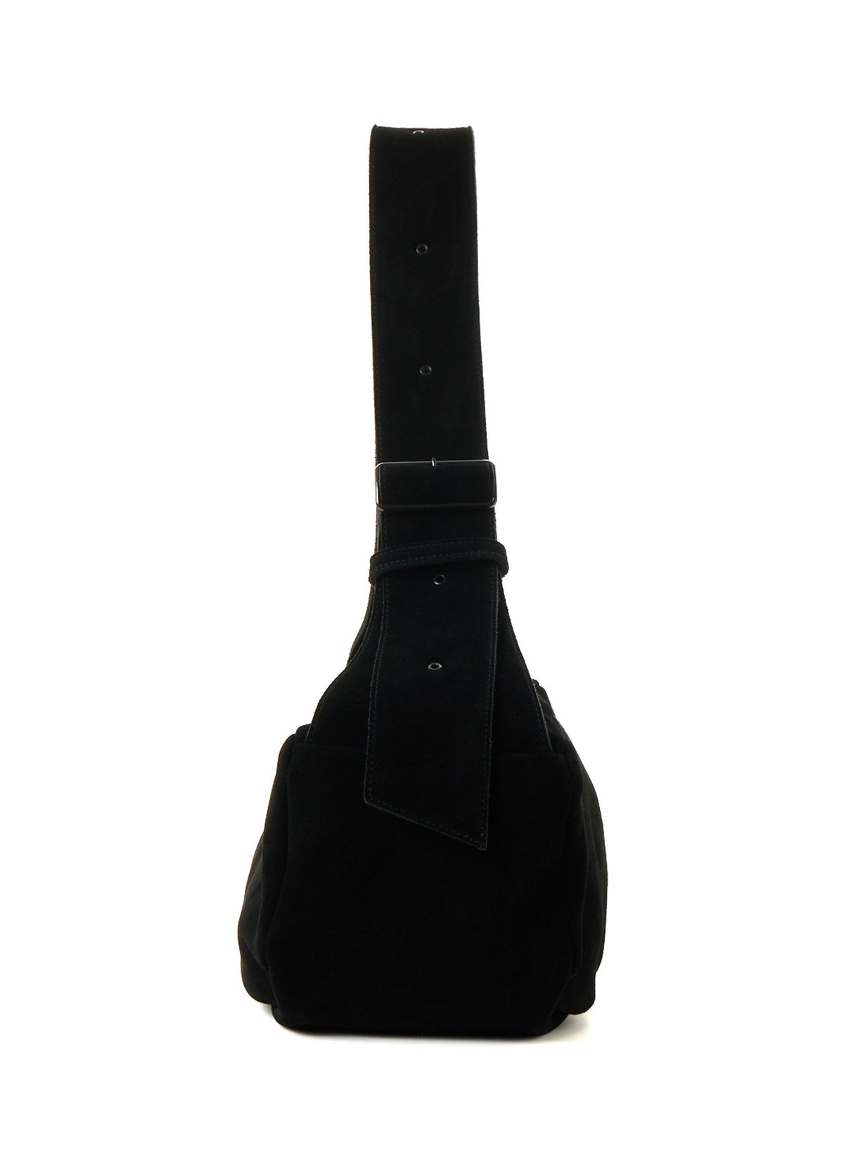 HEAVY VELOUR BOX SHOULDER BAG