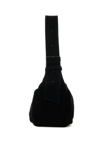HEAVY VELOUR BOX SHOULDER BAG
