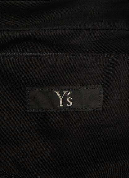 HEAVY VELOUR BOX SHOULDER BAG