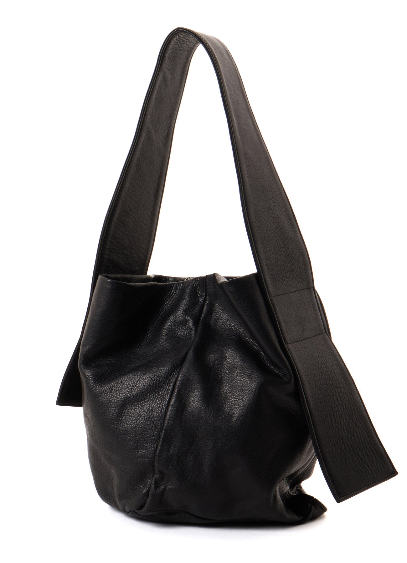 UNFINISHED LEATHER MINI BAG – THE SHOP YOHJI YAMAMOTO