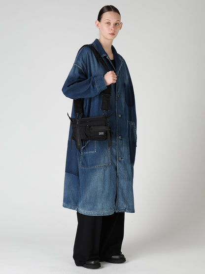 VINTAGE NYLON ZIP MINI SHOULDER BAG