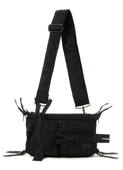 VINTAGE NYLON ZIP MINI SHOULDER BAG