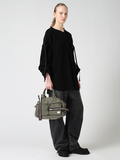 VINTAGE NYLON ZIP MINI BOSTON BAG