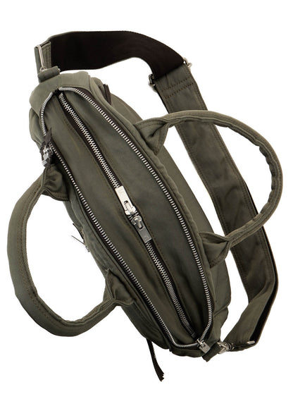 VINTAGE NYLON ZIP MINI BOSTON BAG