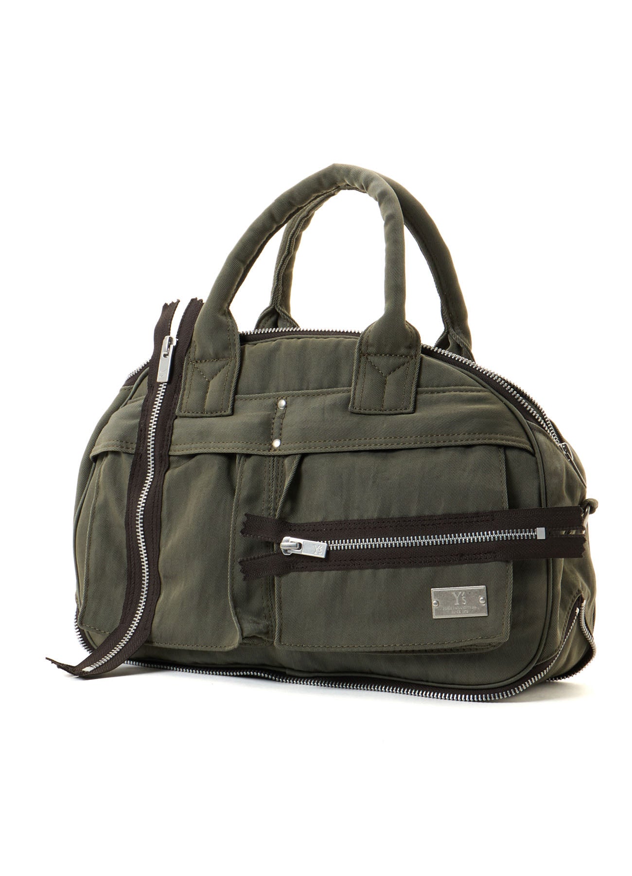 VINTAGE NYLON ZIP MINI BOSTON BAG