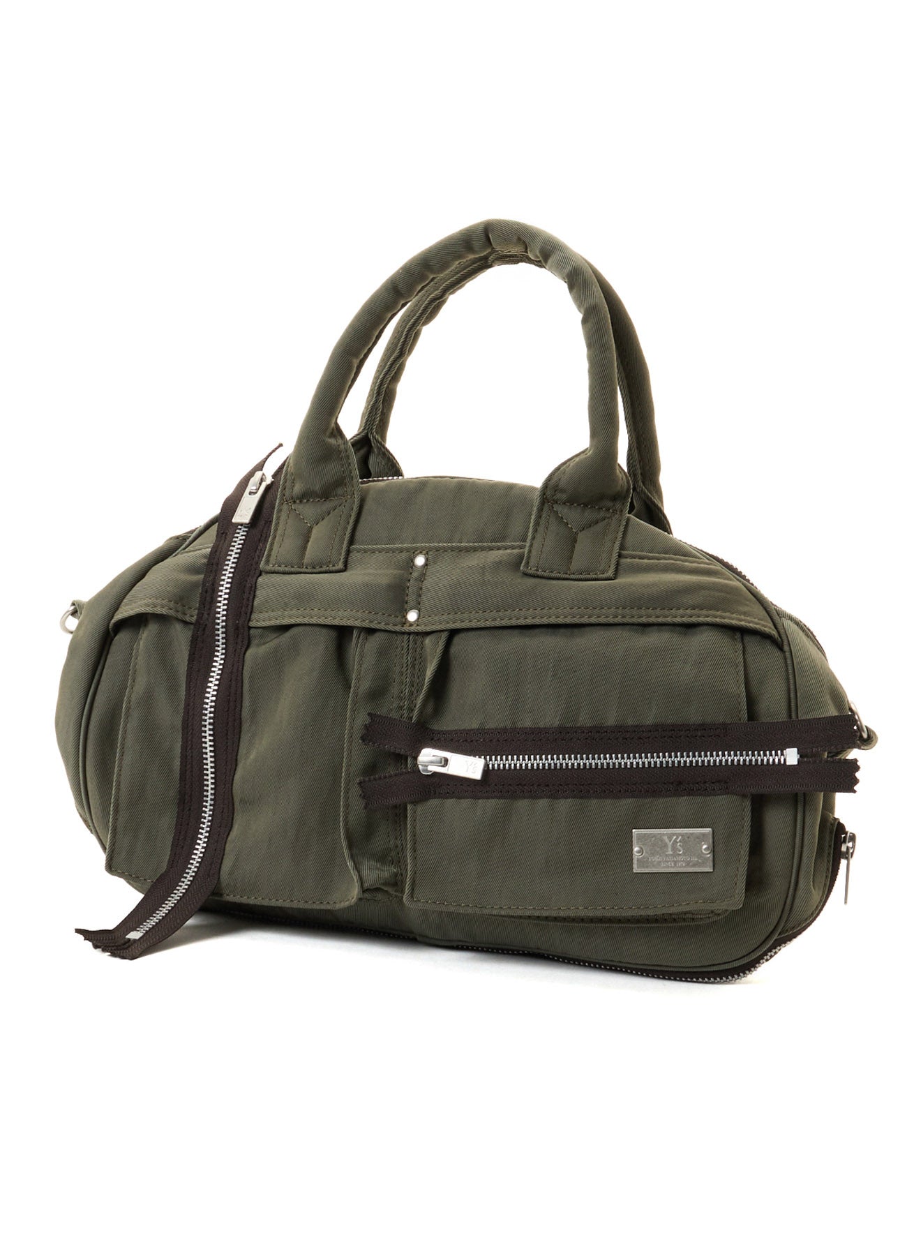 VINTAGE NYLON ZIP MINI BOSTON BAG