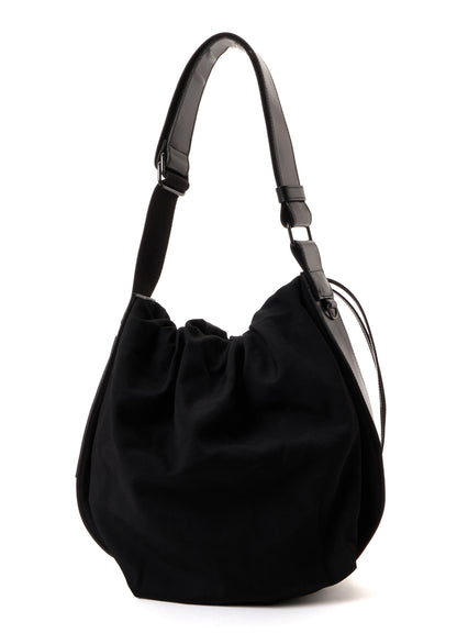 HARD TWISTED WOOL GABARDINE MINI PURSE BAG