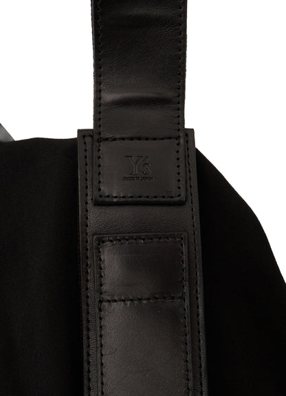 HARD TWISTED WOOL GABARDINE MINI PURSE BAG