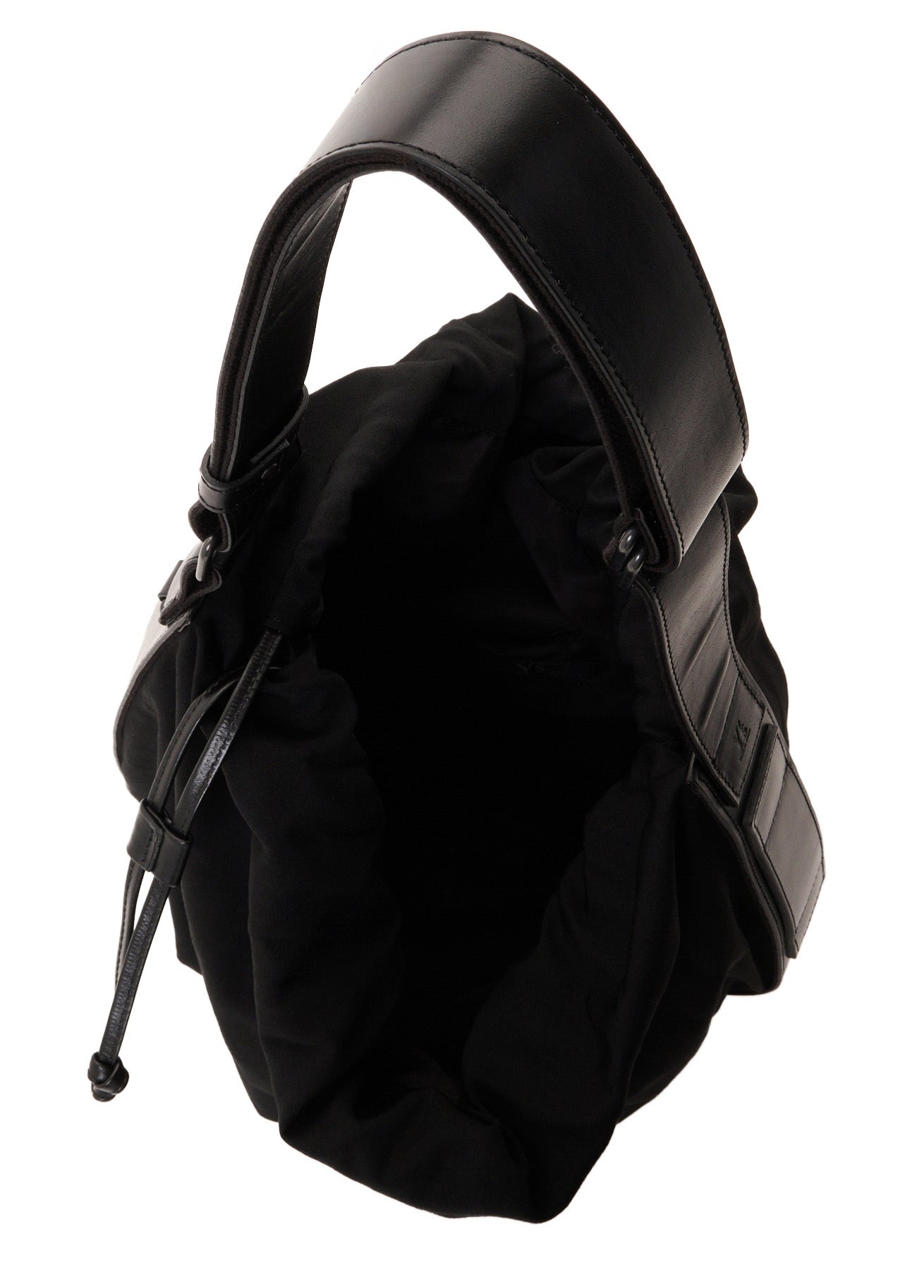 HARD TWISTED WOOL GABARDINE MINI PURSE BAG