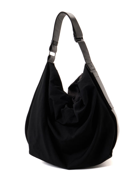 HARD TWISTED WOOL GABARDINE PURSE BAG
