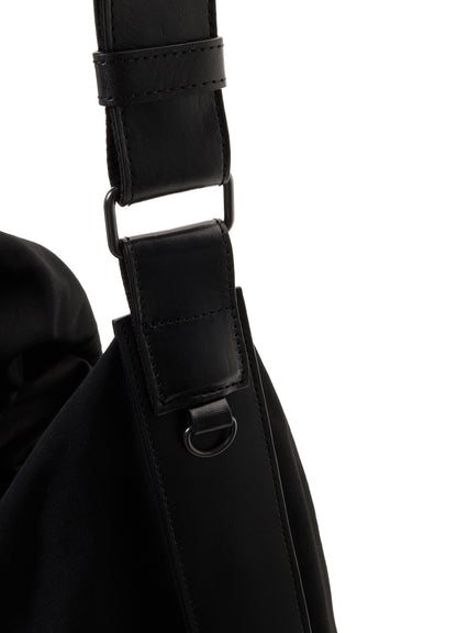 HARD TWISTED WOOL GABARDINE PURSE BAG