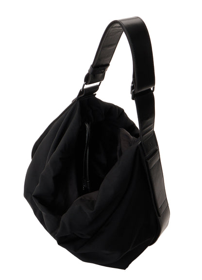 HARD TWISTED WOOL GABARDINE PURSE BAG