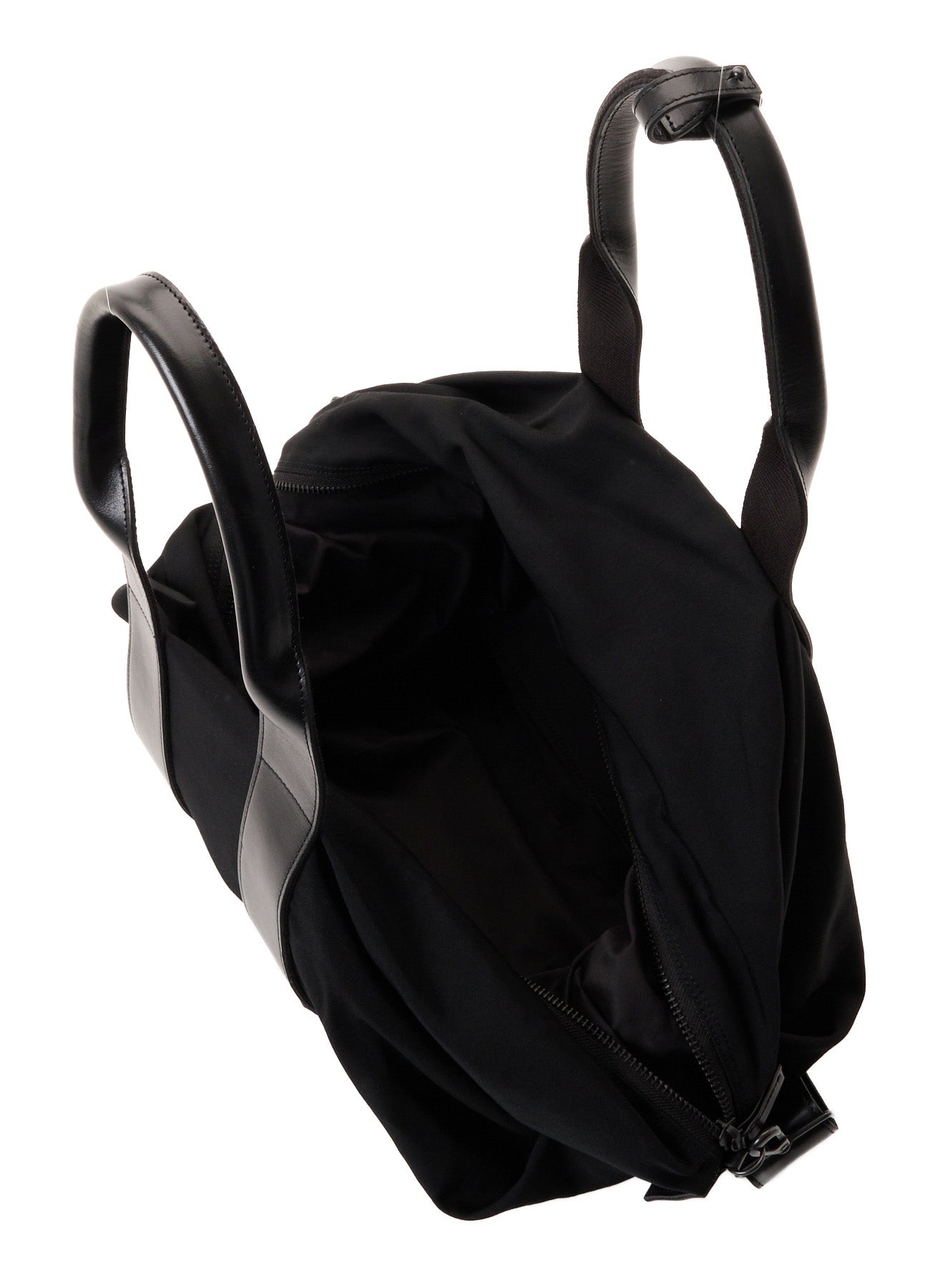 HARD TWISTED WOOL GABARDINE LARGE TOTE BAG – THE SHOP YOHJI YAMAMOTO