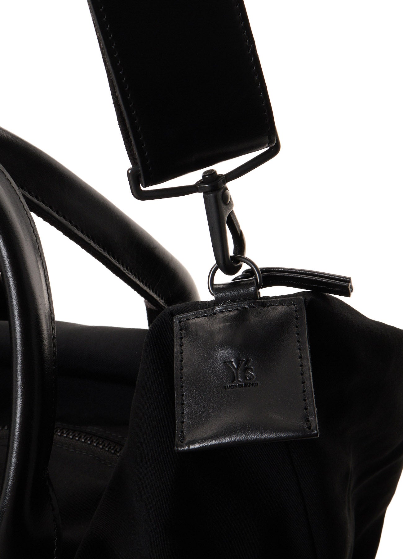 HARD TWISTED WOOL GABARDINE LARGE TOTE BAG – THE SHOP YOHJI YAMAMOTO