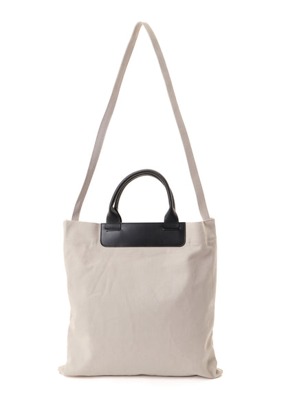 COTTON CANVAS Y'S LOGO BAG