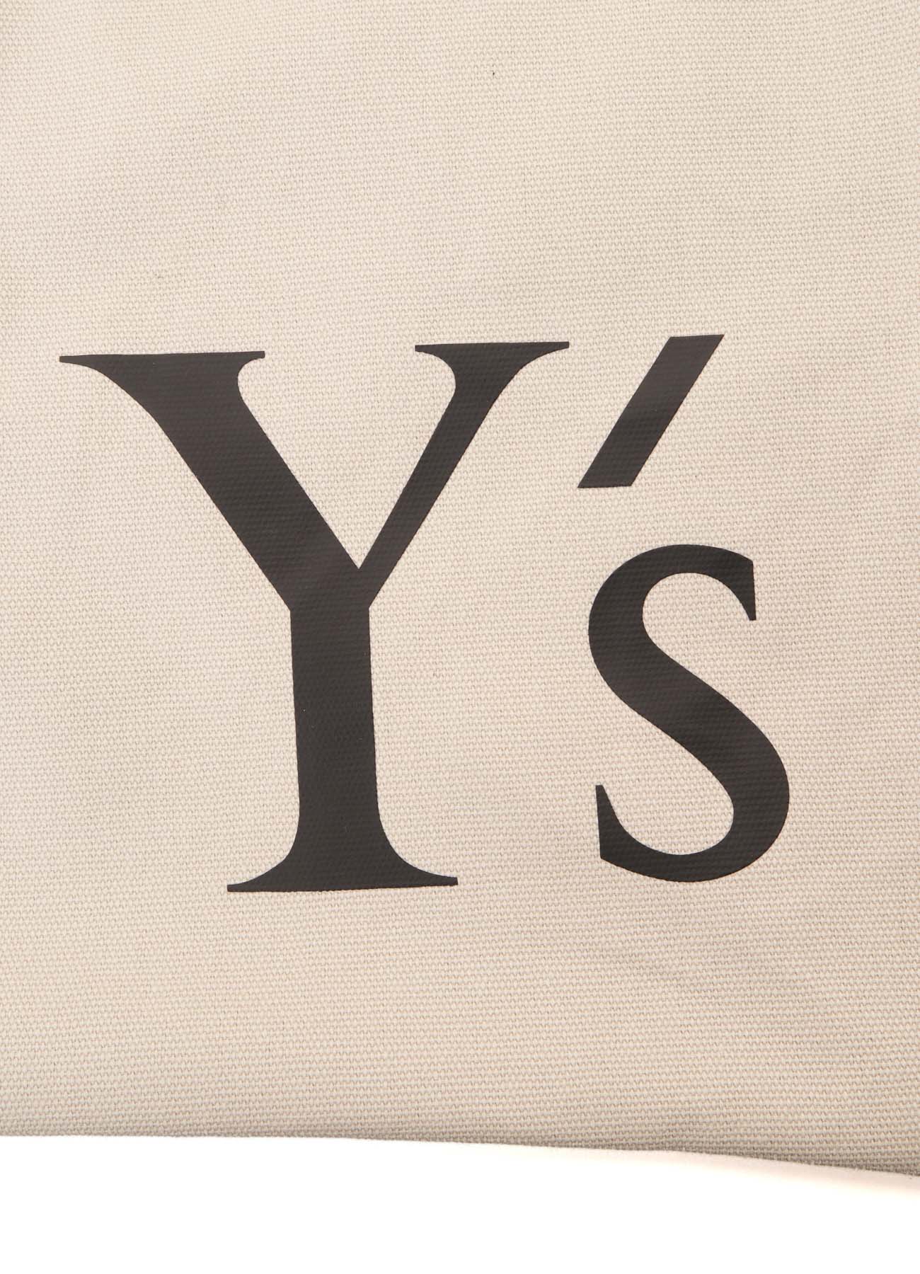 COTTON CANVAS Y'S LOGO BAG
