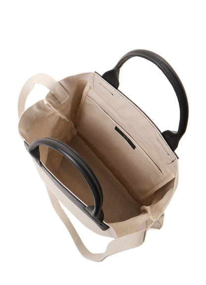 COTTON CANVAS Y'S LOGO BAG