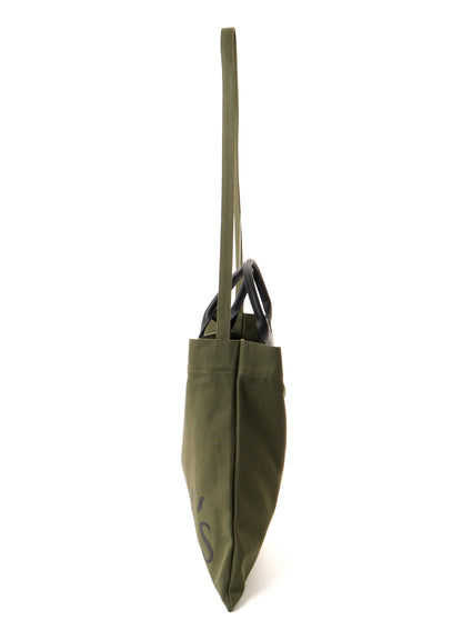 COTTON CANVAS Y'S LOGO BAG