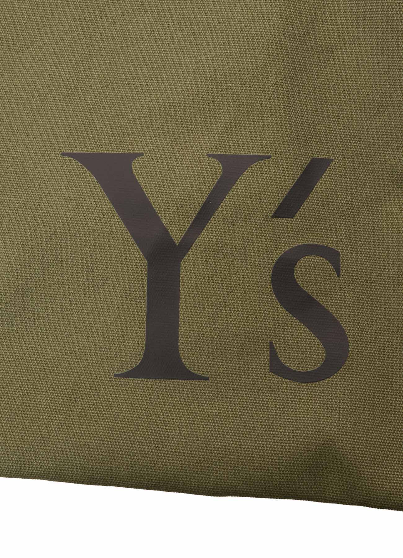 COTTON CANVAS Y'S LOGO BAG