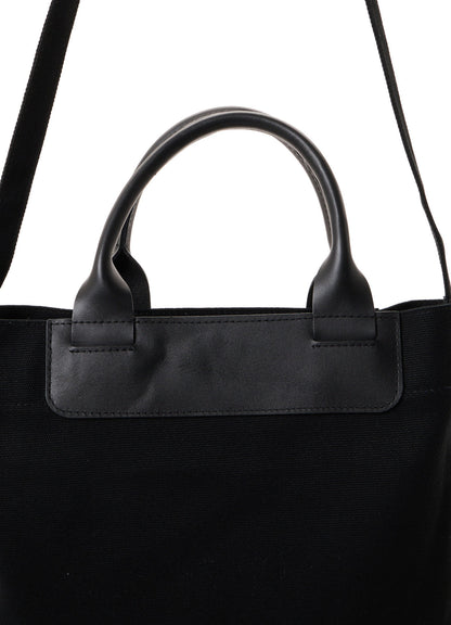 COTTON CANVAS Y'S LOGO BAG