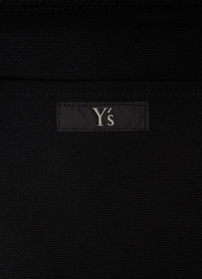 COTTON CANVAS Y'S LOGO BAG
