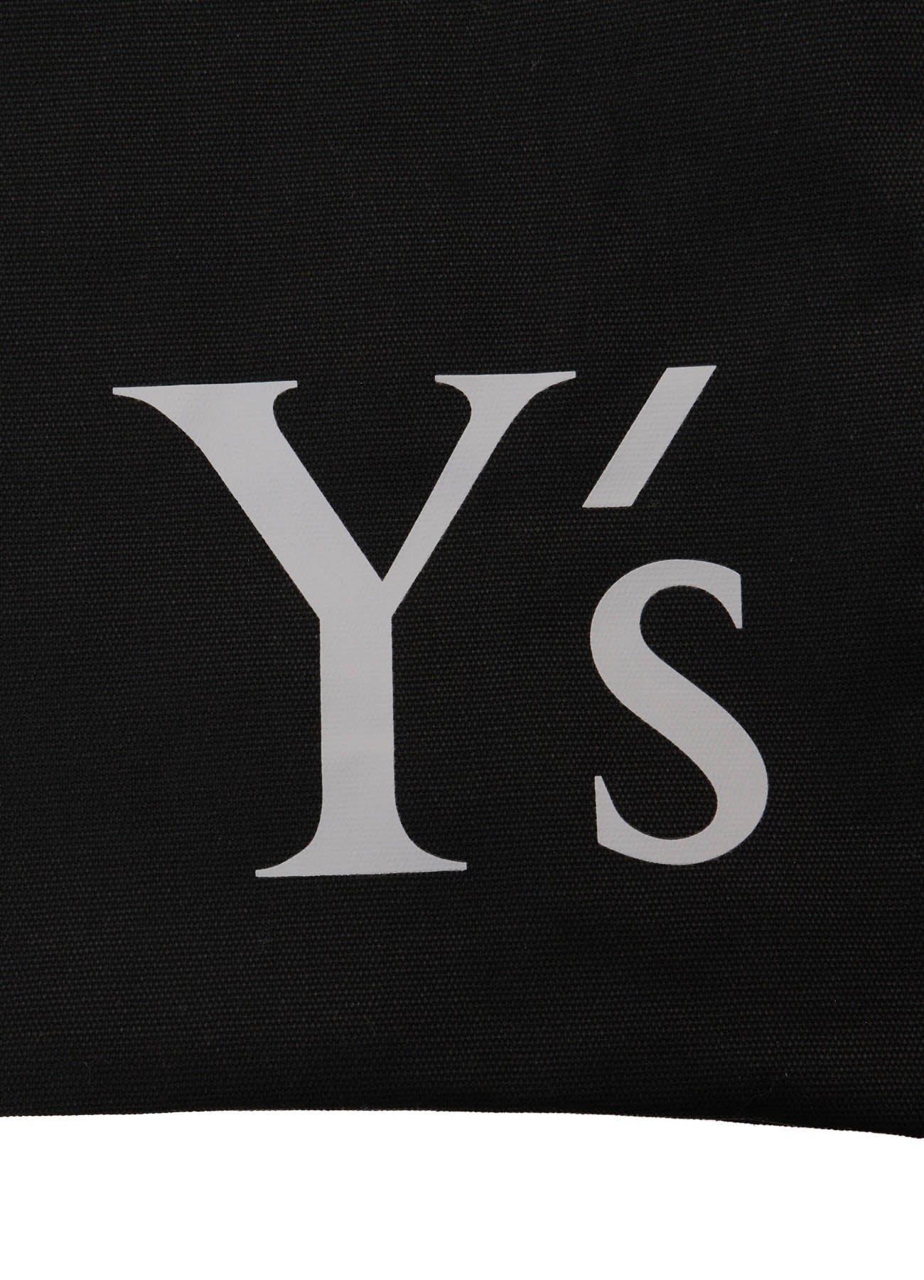 COTTON CANVAS Y'S LOGO BAG