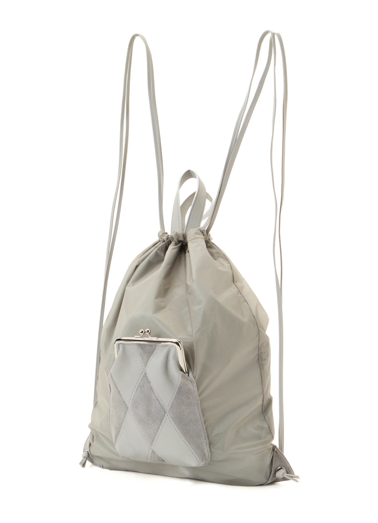 COW LEATHER / NYLON KNAPSACK