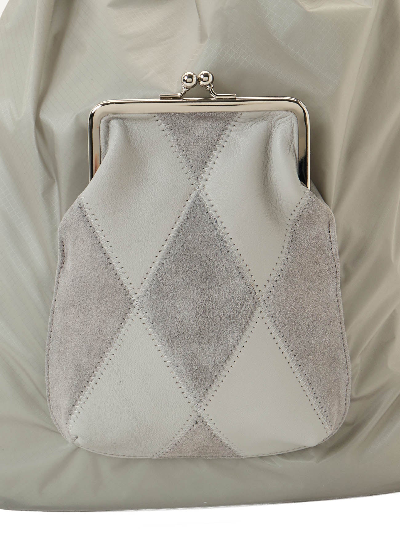 COW LEATHER / NYLON KNAPSACK