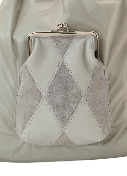 COW LEATHER / NYLON KNAPSACK