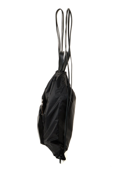 COW LEATHER / NYLON KNAPSACK